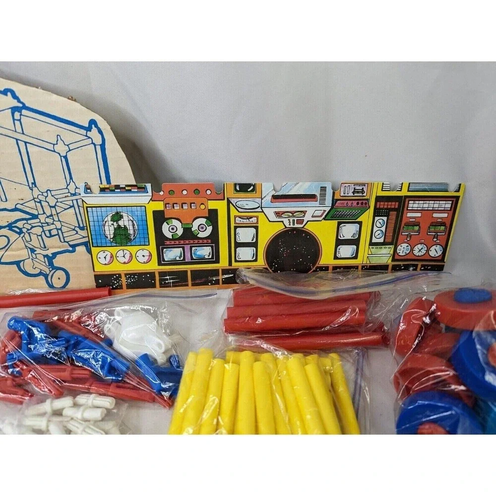 Fiddlesticks Giant Toy Builder Set Knickerbocker Huge Lot